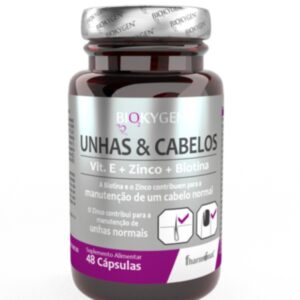 Unhas e Cabelo 48 Cápsulas - Biokygen