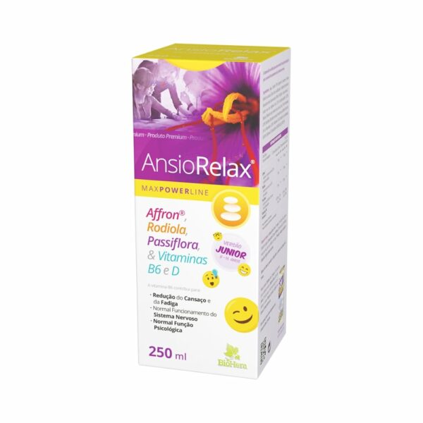 Ansiorelax Junior 250ml xarope Biohera