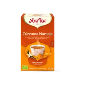 Yogi Tea BIO Curcuma Laranja 17 saquetas