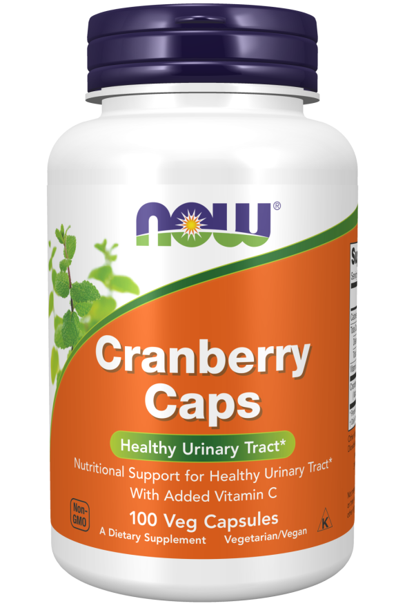 Cranberry 1400mg 100 cápsulas Now