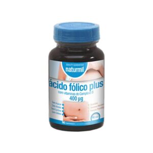 Ácido Fólico Plus 400ug 90 comprimidos Naturmil