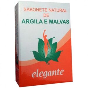 Sabonete de Argila e Malvas 140g Elegante
