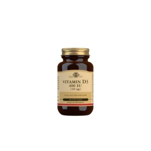 Solgar Vitamina D3 400IU Fish Liver Oil Sem Glúten