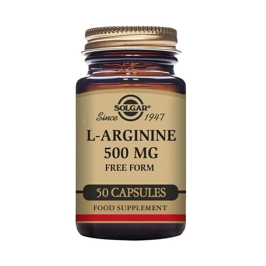 L-Arginine 500mg 50 cápsulas Solgar