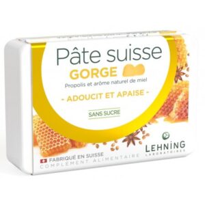 Gomas Pâtes Suisses Garganta 40 gomas Lehning