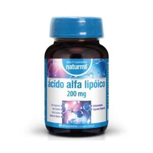 Ácido Alfa Lipóico 200mg 60 cápsulas Naturmil