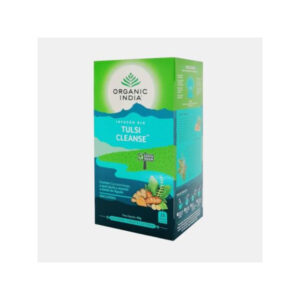 Tulsi Lemon Ginger lata 100g Organic India