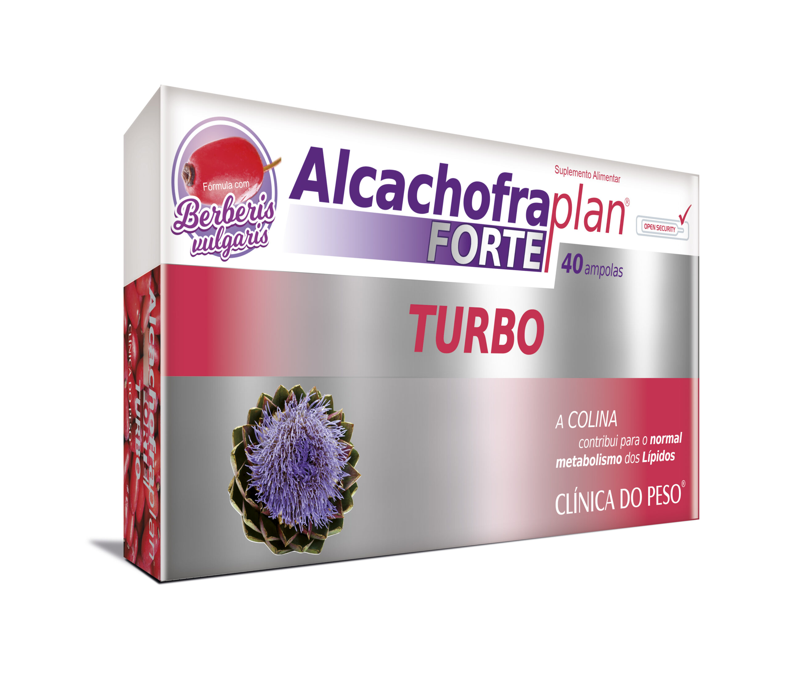 Alcachofra Plan Forte Turbo 40 ampolas Fharmonat