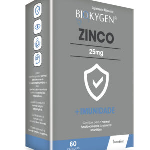 Zinco 60 cápsulas - Biokygen