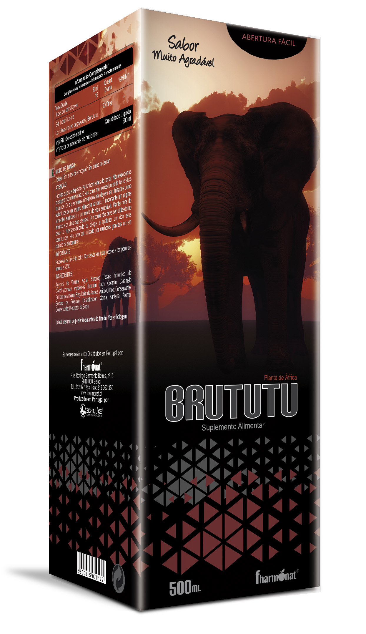 Brututu Xarope 500ml Fharmonat