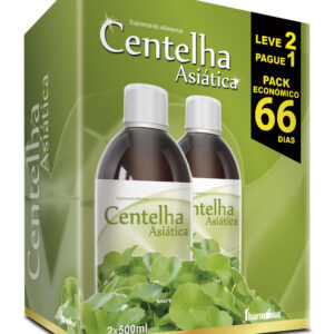 Centelha Asiática Pack (Leve 2 Pague1) 500ml + 500ml