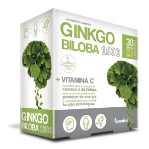 Ginkgo Biloba + Colina 20 x 10ml ampolas Biohera
