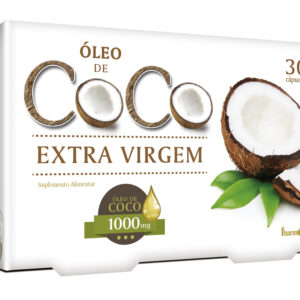 Oleo de Coco Extra Virgem 1000mg 30 Caps
