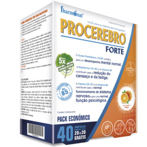 Procerebro Forte 20 ampolas + 20 ampolas 10ml