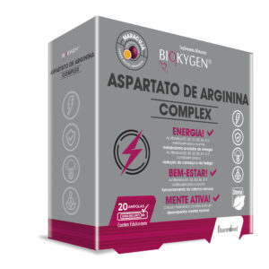 Aspartato Arginina Complex 20 ampolas (Sabor a Maracuja) Biokygen